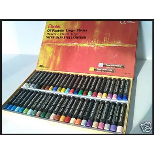 

PASTEL-DRY-OIL- PENTEL OIL PASTEL LARGE STICKS ISI 48 -OIL-DRY-PASTEL.