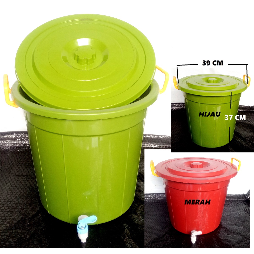 New Ember Wudhu > Ember Dispenser 30 Liter > Ember Kran Cuci Tangan Warna + Kran