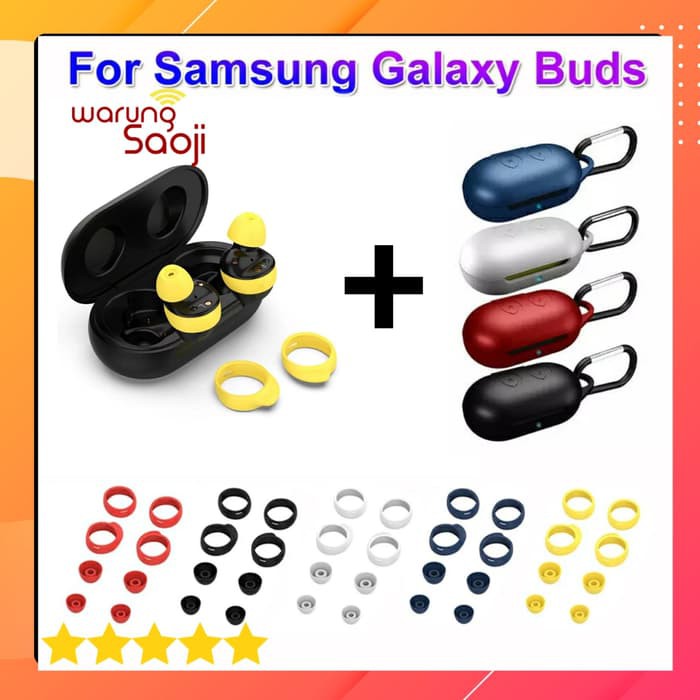 Casing Samsung Galaxy Buds Silicone Case & eartips / earbuds - Silikon