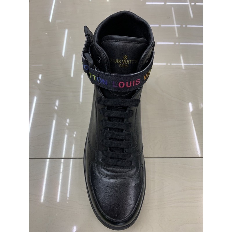 sepatu pria boot kasual louis vuitton tali