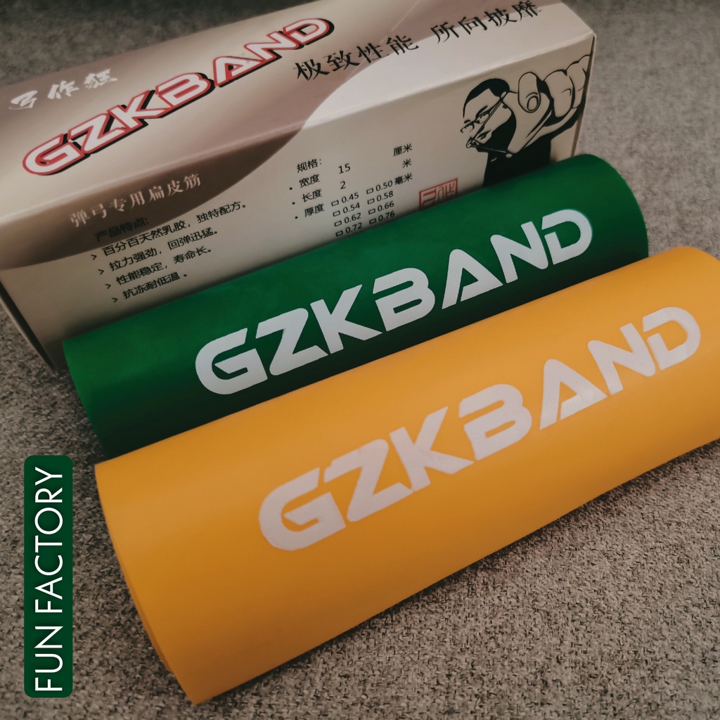 Karet Flat Band Ketapel - GZK Roll