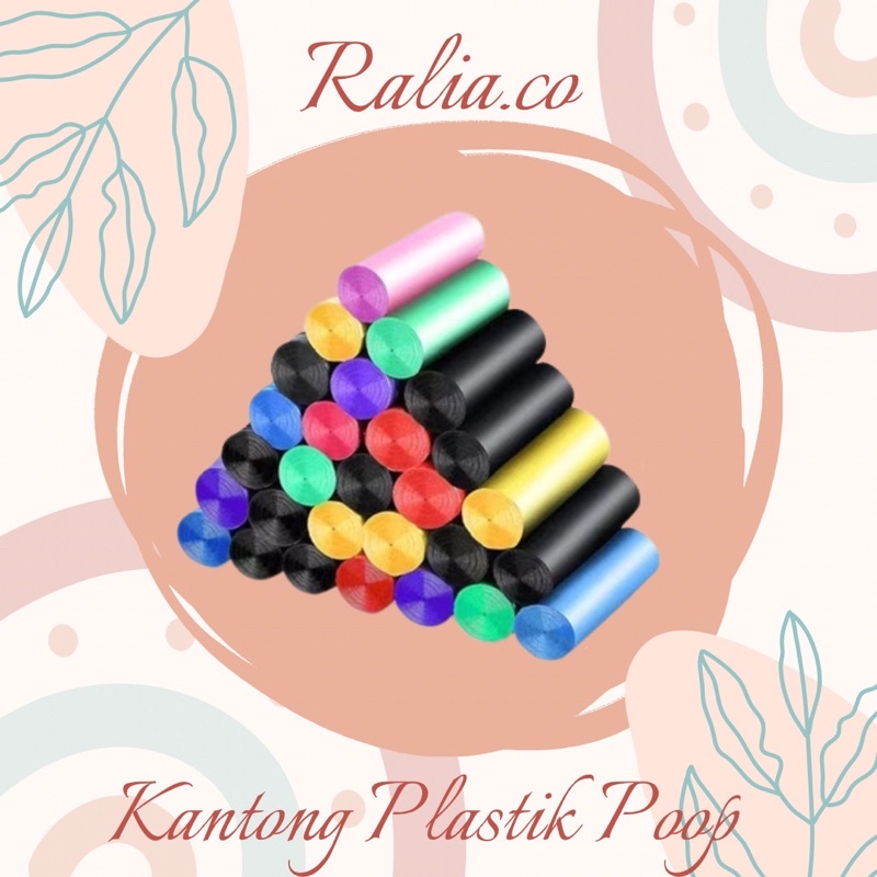 KANTONG PLASTIK SAMPAH REFIL / KANTONG PLASTIK POOP KOTORAN ANJING / KANTONG PLASTIK PUP DISPENSER PLASTIK