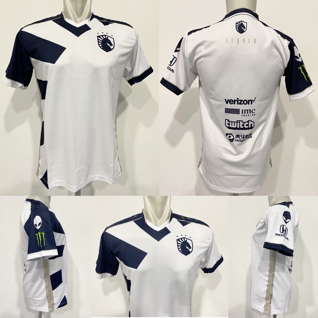 Jersey Team Liquid White Worlds 2021 - Kaos Team Liquid White Worlds 2021