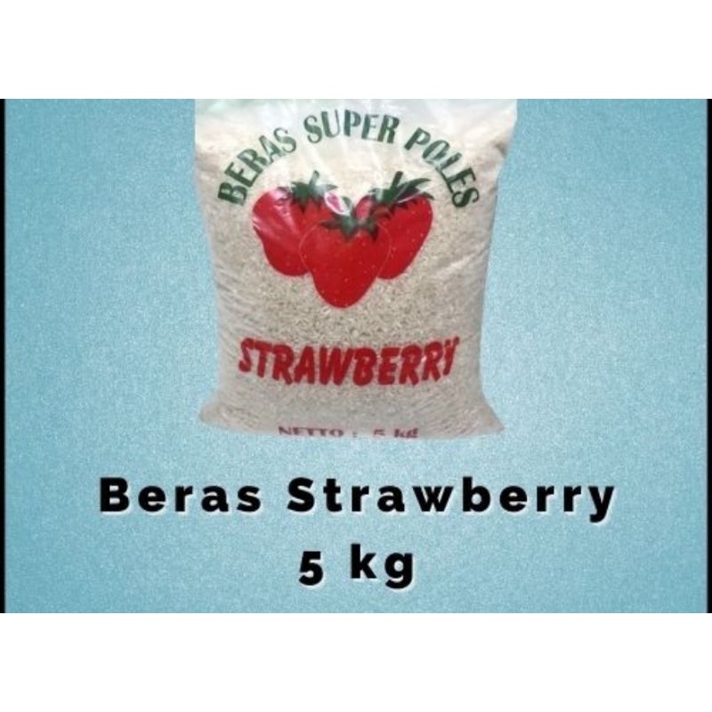 beras C4 beras strawberry beras putih 5kg