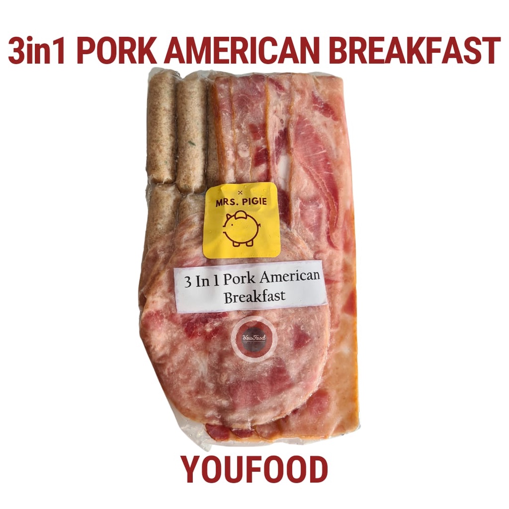 

Ay00! BACON HAM SOSIS - PAKET SARAPAN / BREAKFAST 3in1 - BALI