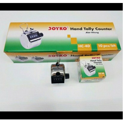 Tasbih Zikir / Hand Counter Joyko HC-4D stainless Steel