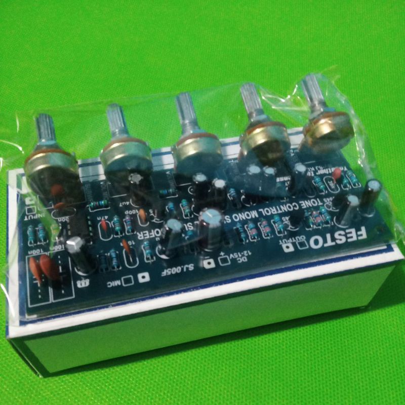 Kit tone control mono + subwofer + pre mic