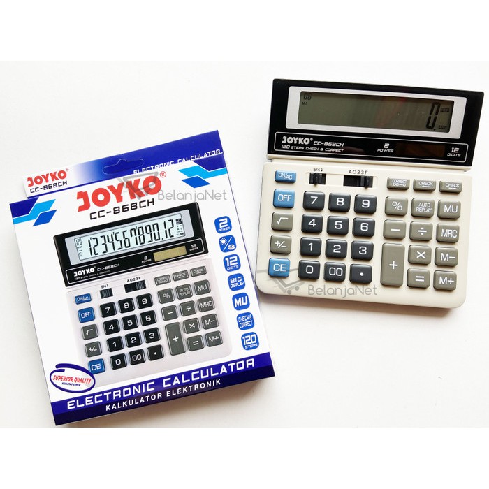 Calculator | Kalkulator Joyko CC-868CH 12 Digits Check Correct