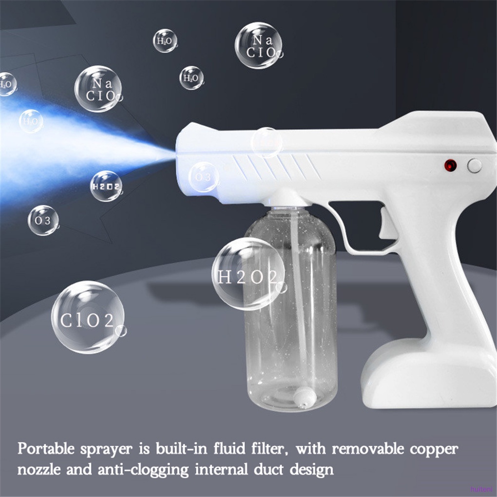 Steam Sprayer Handheld Mist Spraying Atomizer Portable Electric Atomizing Machine, USB Charging huiteni