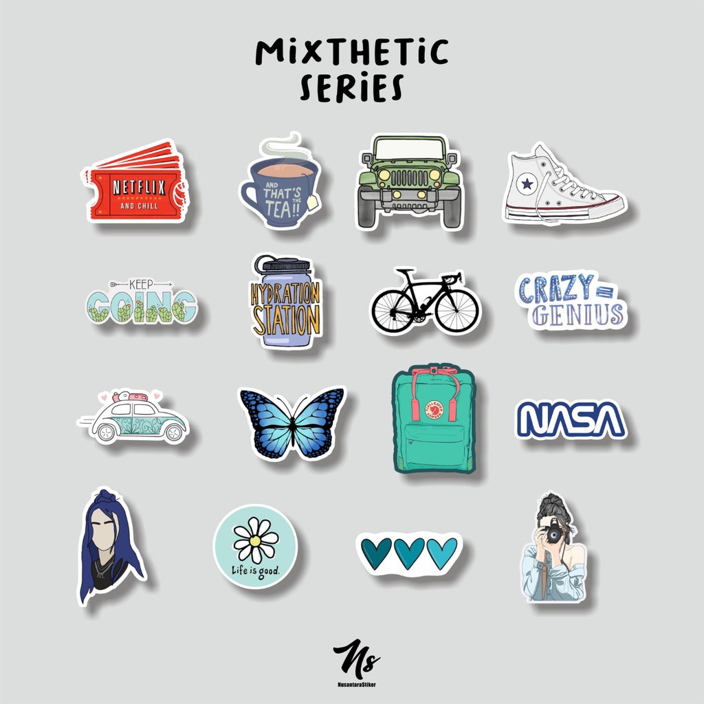 

STICKER PREMIUM WATERPROOFT CASE HANDPHONE LAPTOP STIKER AESTHETIC MIXSTHETIC DIY DECO BUJO TUMBLR
