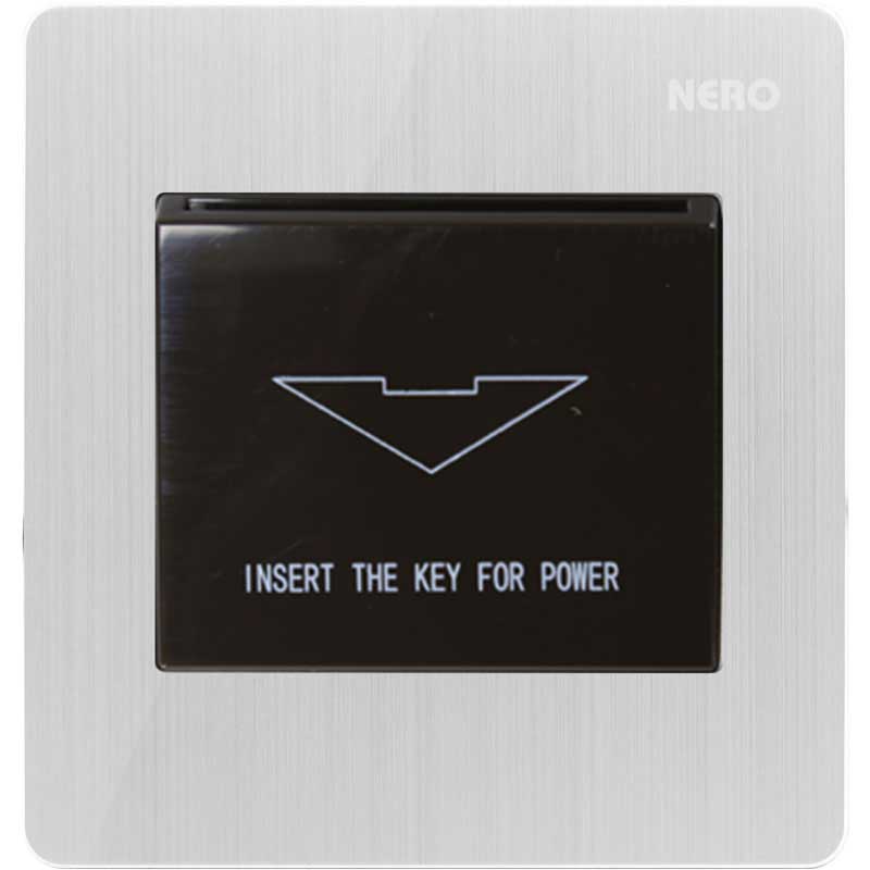 TITANIUM V11CAH-Silver Saklar Hotel Key Card Time Delay RFID NERO