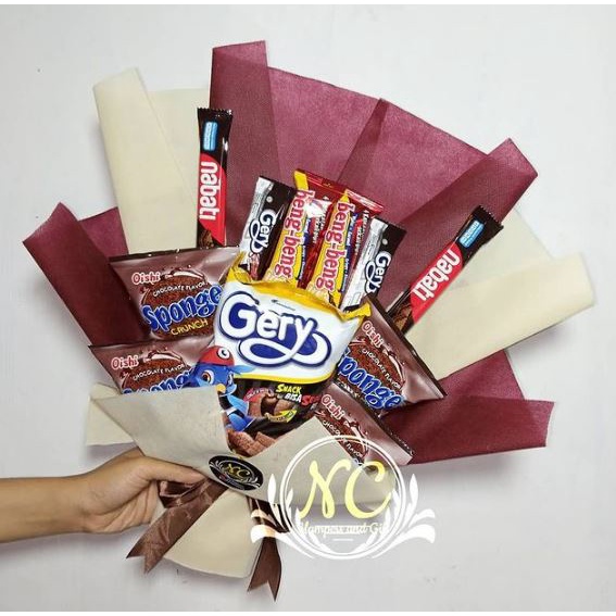 

BUKET SNACK (BUKET JAJAN, KADO WISUDA, KADO ULANG TAUN, ATAU LAINNYA)