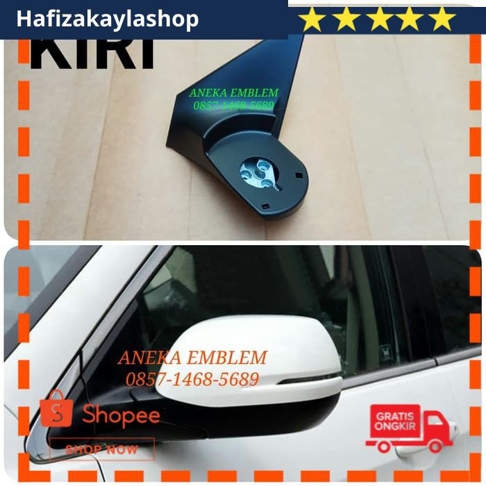 Part mobil kaki spion allnew crv - tiang spion crv - kiri zn 15