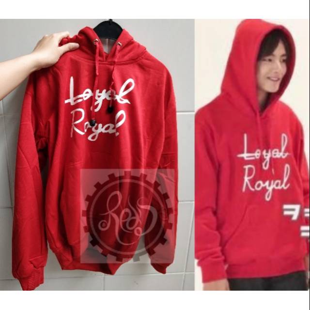 taehyung loyal royal hoodie