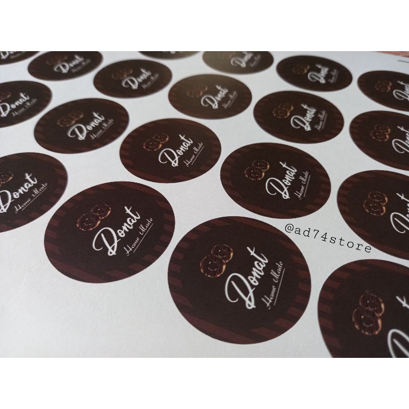 

Cetak stiker label kemasan