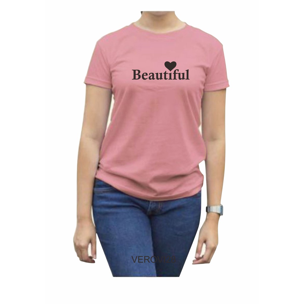 Verovi28 Kaos Expresi / Kaos kata / Kaos tulisan / Kaos wanita / Kaos Kekinian / beutiful