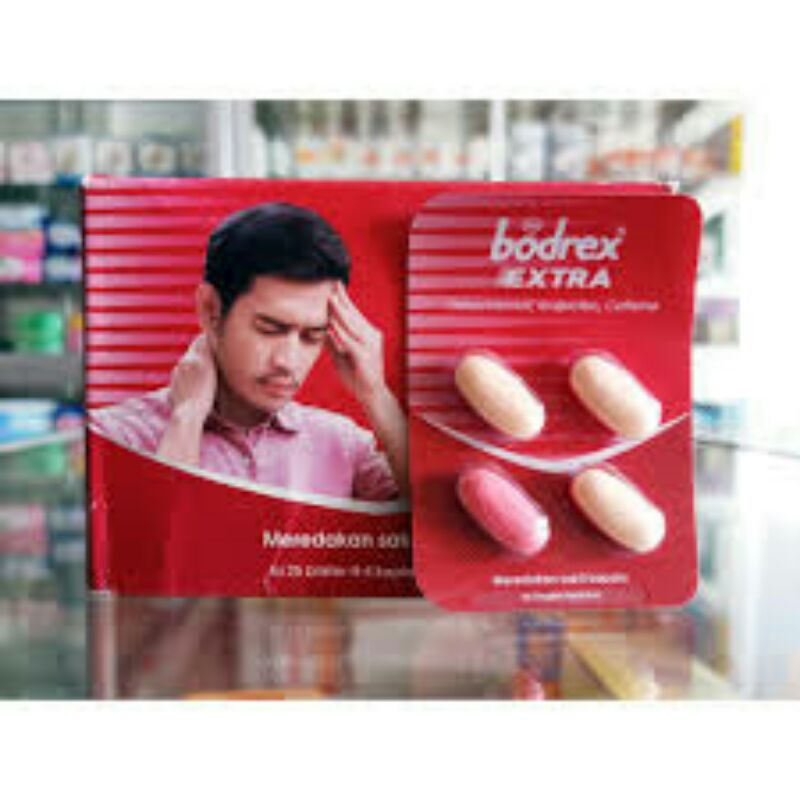 Bodrex Migra / Bodrex Extra / Bodrex Flu Batuk Bodrek Bodreks tablet Obat