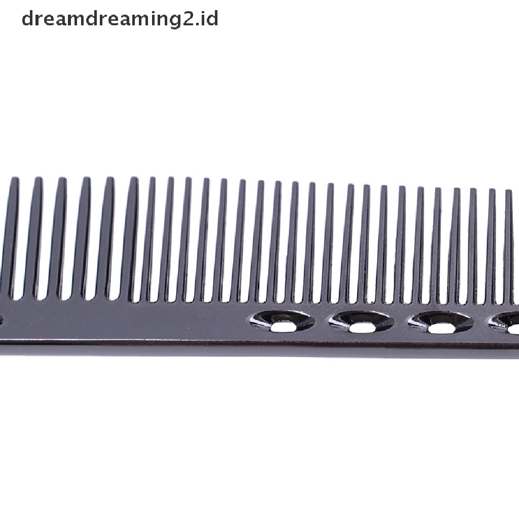 (LIKE) Sisir Profesional Anti Statis Bahan Aluminum Metal Untuk Salon / Barber