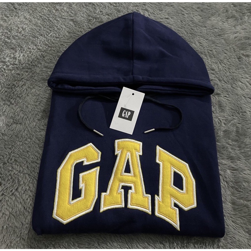 Sweater Hoodie GAP Nevy FullBordir Original Premium