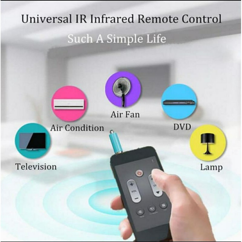 Wireless Infrared Smart Remote Control For lighting  jack 3.5mm