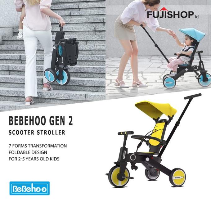 STROLLER Bebehoo Gen 2 3 in 1 Stroller Sepeda Bayi Lipat