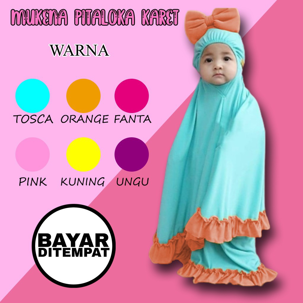 MUKENA ANAK PEREMPUAN / MUKENA ANAK KARAKTER / MUKENA / MUKENA ANAK