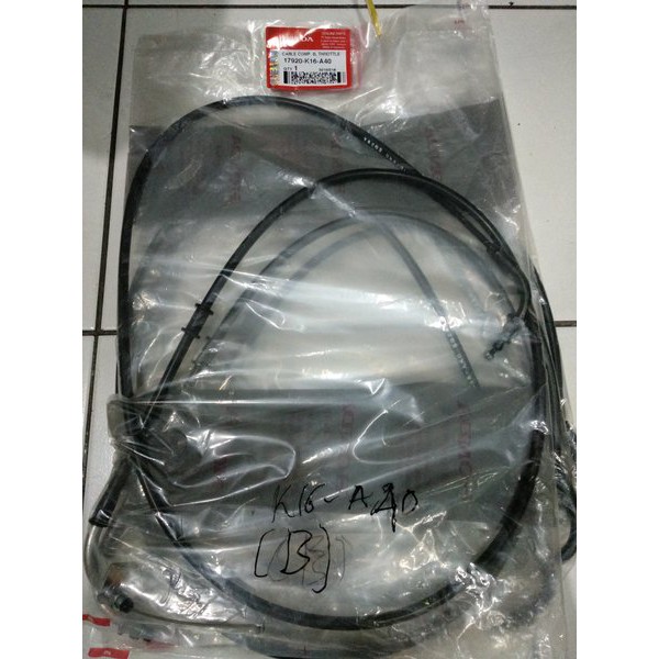 Kabel Gas Honda Scoopy FI ESP Bagian B Asli mantap