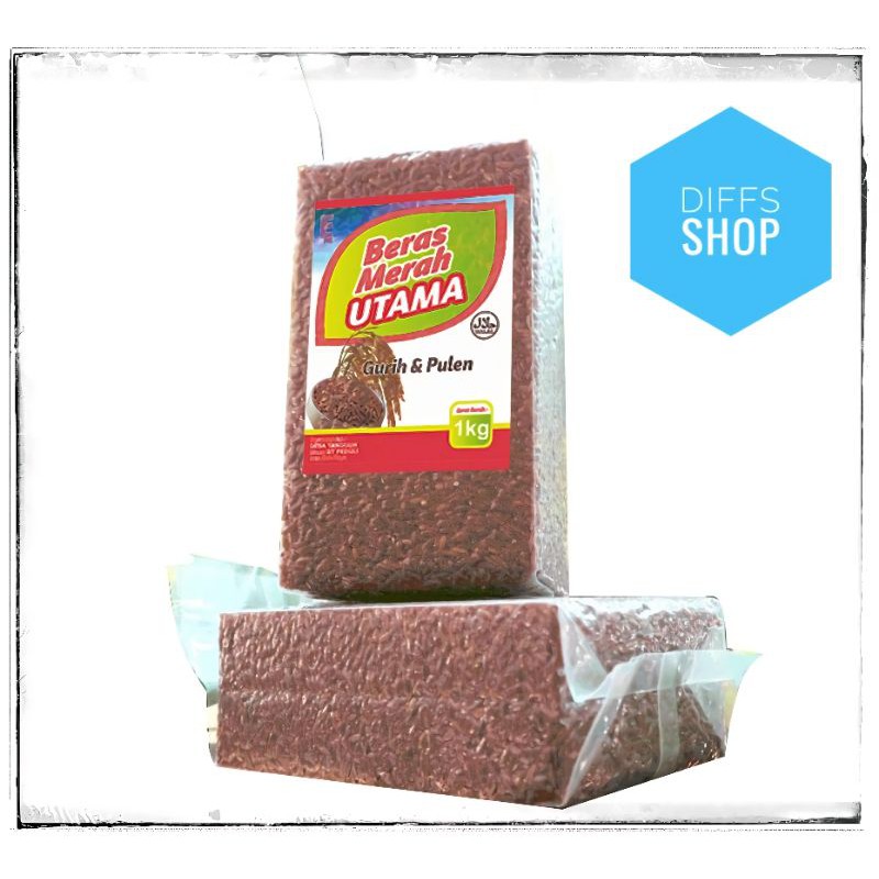 

Beras Merah Organik Merk Utama 1 KG