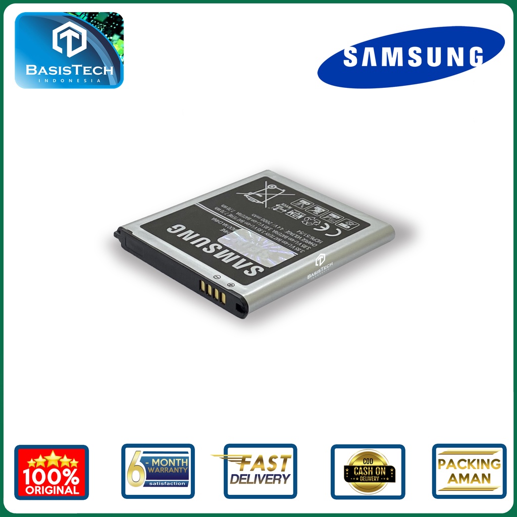 BATERAI SAMSUNG J2 2015 J200 - J200G - Core PRIME - G360 - EB-BG360CBE - ORI