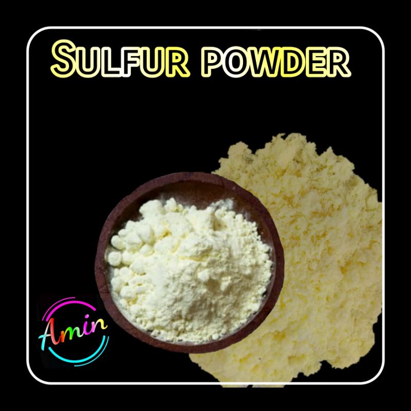 

Sulfur Powder 100 gr Belerang Bubuk
