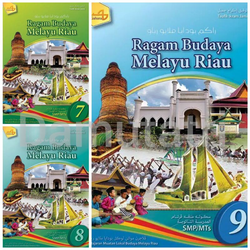 Buku BMR : Ragam Budaya Melayu Riau Kelas 7 8 9 SMP (Gahara) | Taufik Ikram Jamil