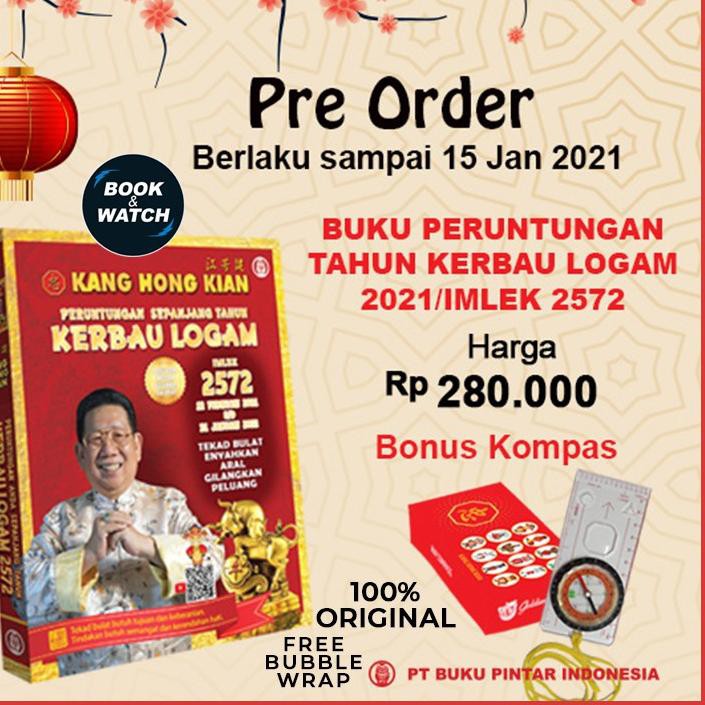 

Terbaru..!!597FS [READY STOCK] Kalender dan Buku Tahun Kerbau Logam 2021 Imlek 2572 - Kang Hong Kia