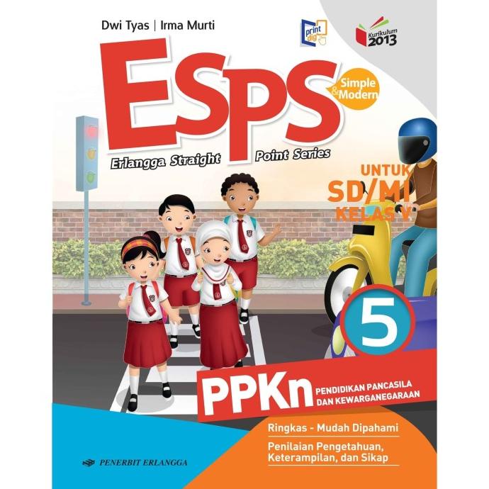 

ESPS: PPKN SD/MI KLS.V/K13N Star Seller Termurah