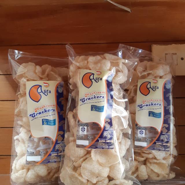 

Cemilan Kerupuk Jamur