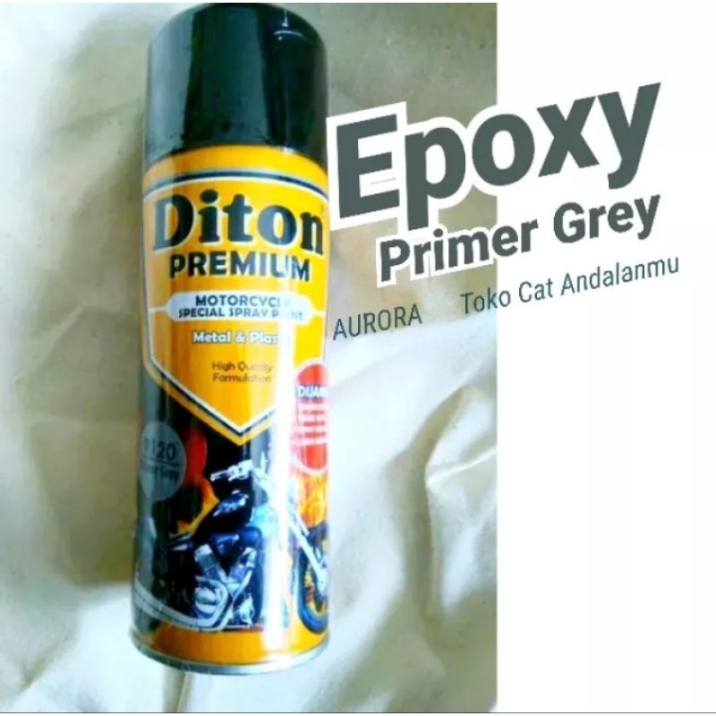 Pilox Pylox Diton Premium Epoxy Primer Grey 9120 Poksi Foksi Poxy Foxy Foxsy Epoksi Epoxsy Dasaran A