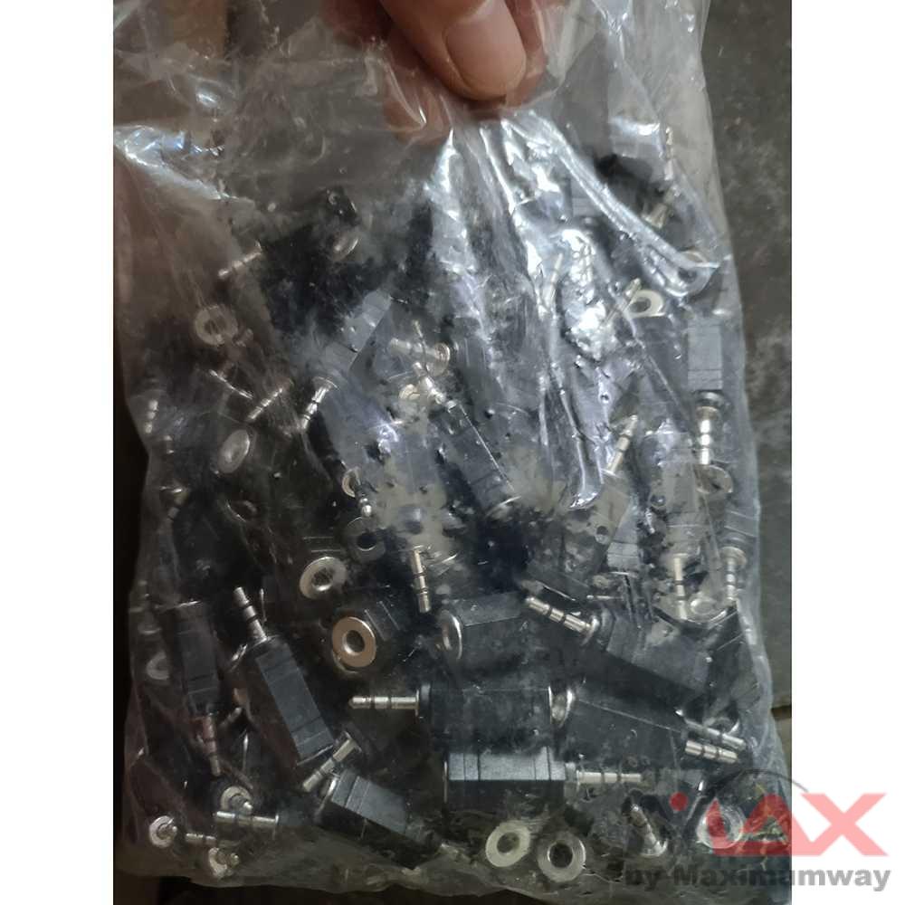 Overfly Adapter Konverter Audio AUX 2.5mm to 3.5mm - RCX-79 Warna Hitam