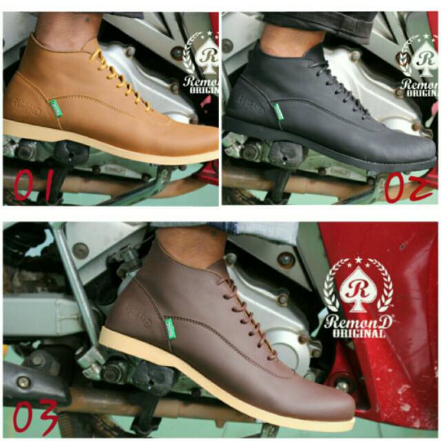 Sepatu Brodo,Remond Original,Sepatu Semi Formal Murah,Sepatu Brodo Keren,Sepatu Boot Pria