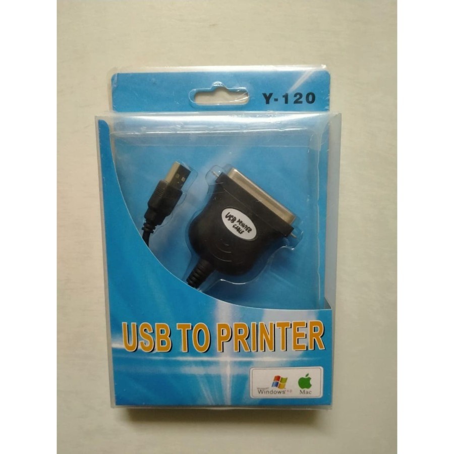 KABEL USB PRINTER TO PARALEL Y-120