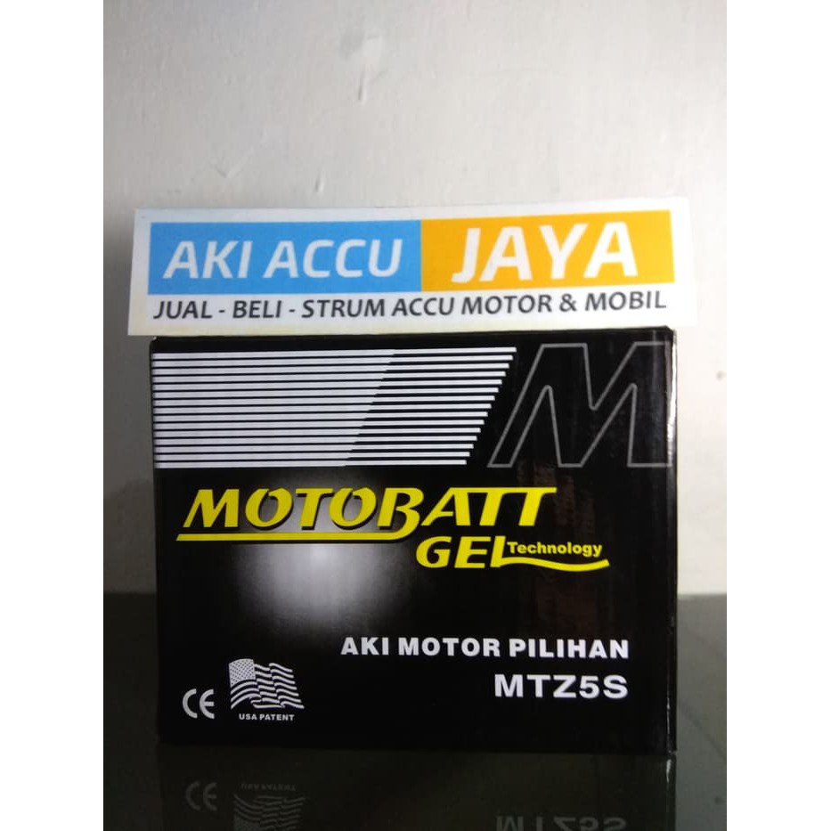 Aki Accu Motor Honda Beat MTZ5S Motobatt