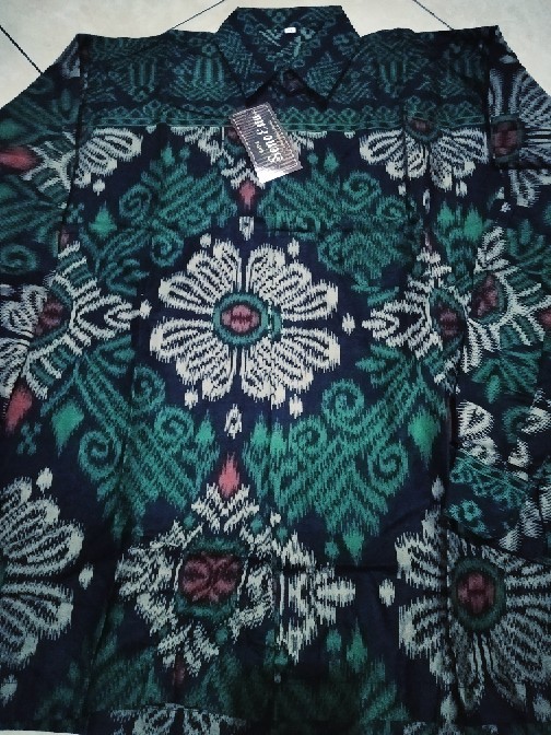 Kemeja Batik / Batik Pria Lengan Panjang Reguler Fit Lengan Panjang Modern Baju Batik Pria Ori