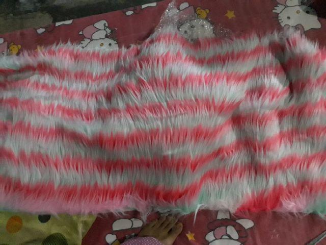 Bulu Korea/russian Warna Uk 50x150cm