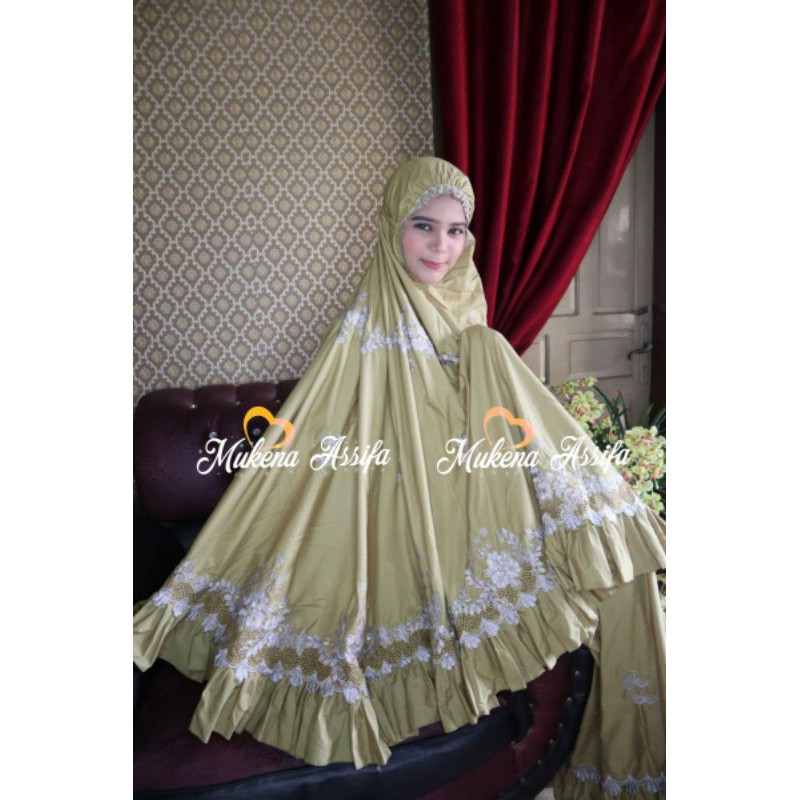 mukena bordir rimpel mukena bordir bukittinggi