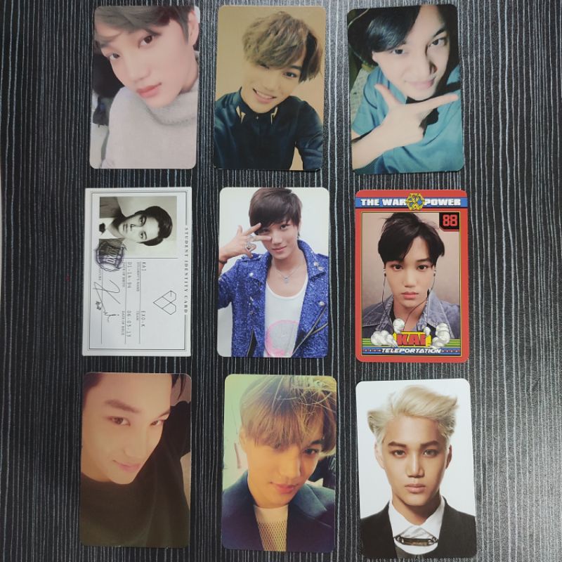 KAI OFFICIAL PC PHOTOCARD ALBUM