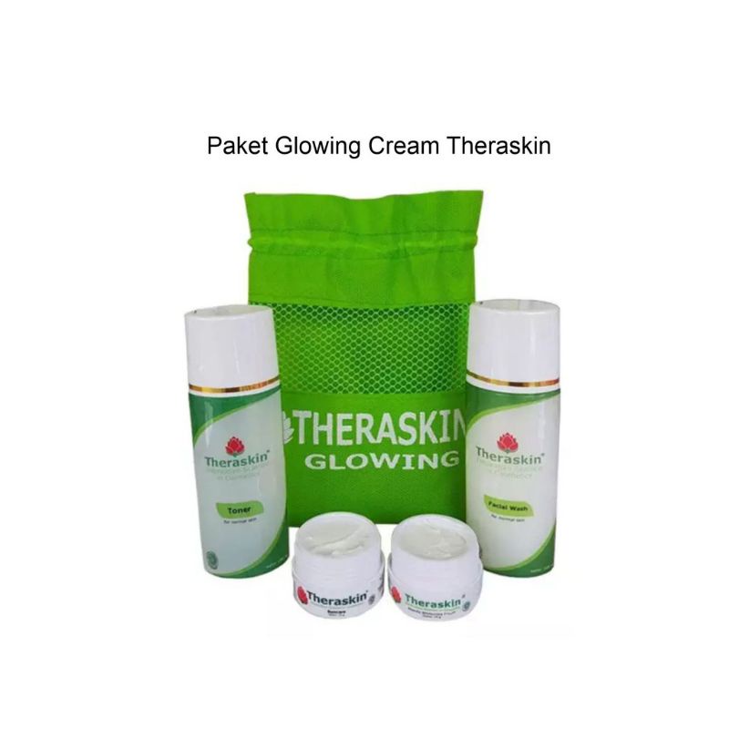 [ PAKET WHITENING GLOWING] PAKET THERASKIN GLOWING ORIGINAL BPOM | PAKET THERASKIN GLOWING