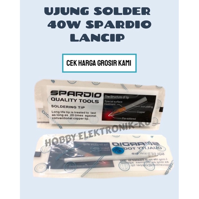 UJUNG SOLDER 40W SPARDIO LANCIP