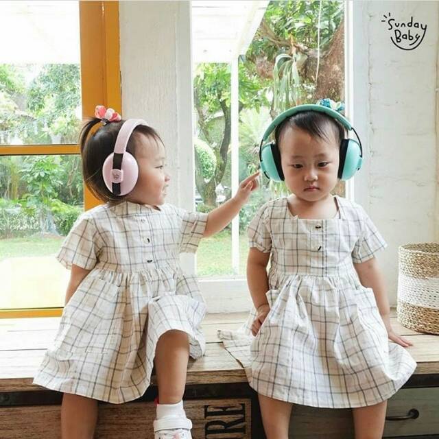 Earmuff / penutup telinga bayi Sunday Baby pelindung telinga naik pesawat