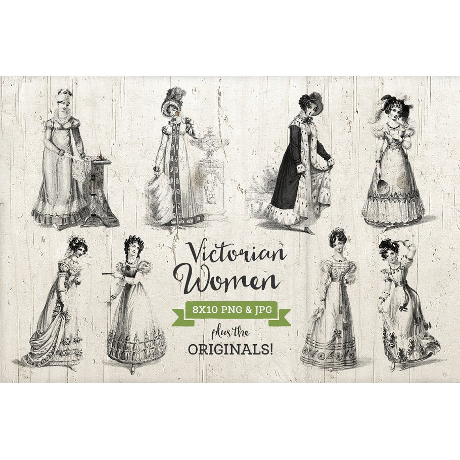 Mega Bundle Victorian Seamstress - JPEG Ultra HD