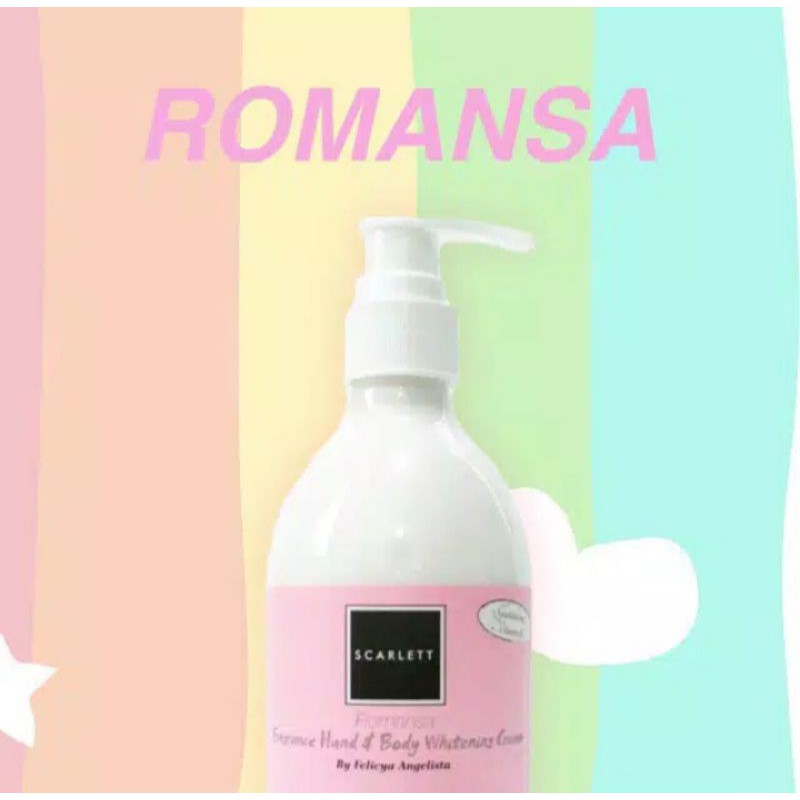 Scarlett Romansa Body Lotion Whitening - Scarlett Original By Falicya Angelista