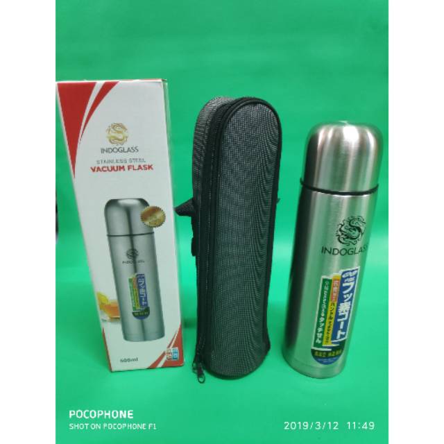 Termos Air Panas Stainless steel Indoglas 500 ML