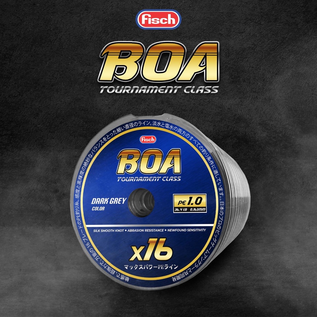 PE. FISCH BOA X16 TOURNAMENT CLASS 100m Conecting